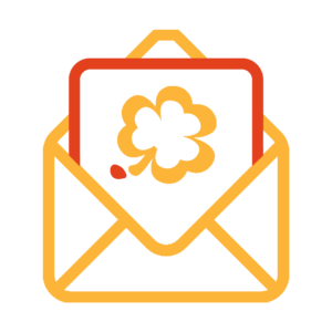 Piktogramm-Kontakt-Brief color