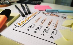 Header Flipchartentwurf Arbeitstreffen