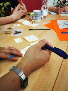 Workshopbeteiligung Brainstorming